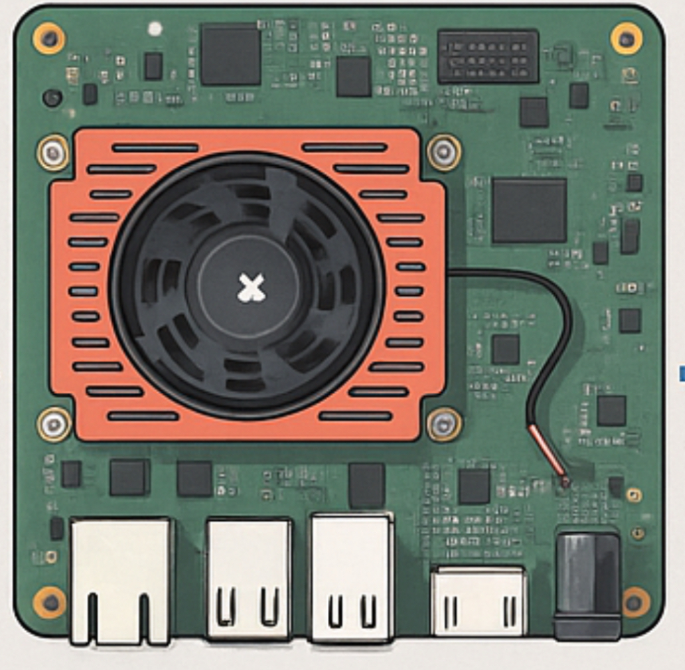 FPGA development board for UAV-NAS